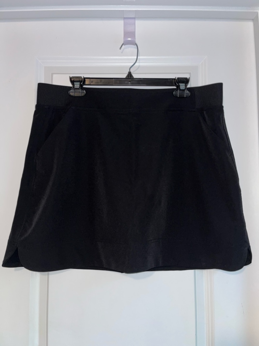 32 Degrees Cool High Rise Black Athletic Skort Women’s Large